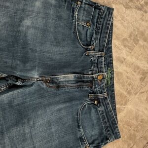 Robert Graham blue denim jeans. Classic.